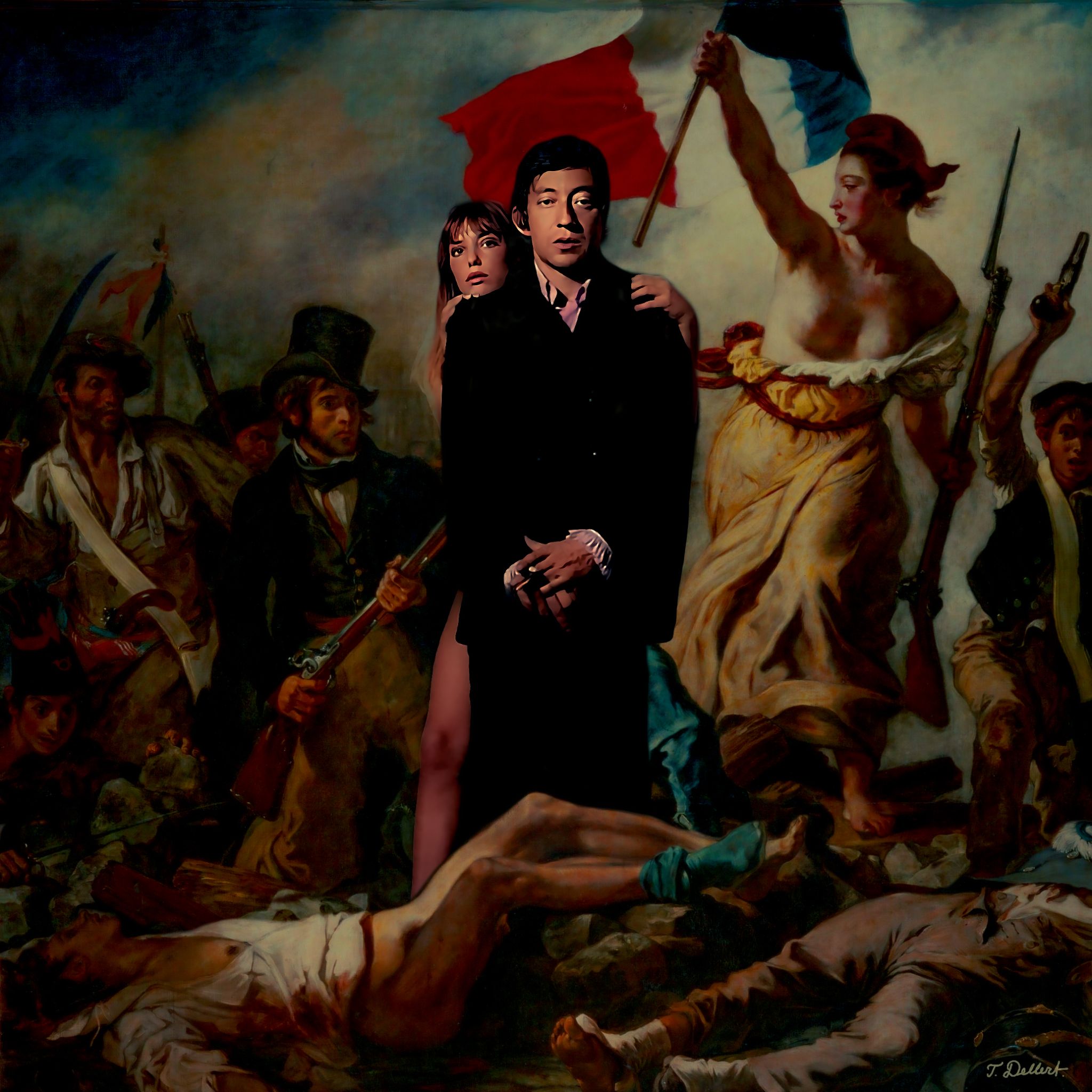 Revolution par Gainsbourg and Delacroix 